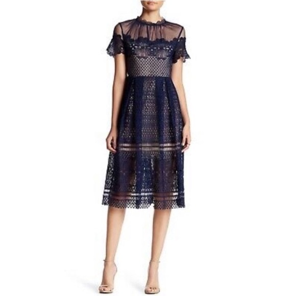 NWT - Romeo & Juliet Short Sleeve Lace Dress Sz M - Picture 8 of 10